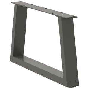 Couchtischbeine V-Form Anthrazit, 2er-Set