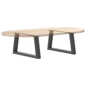 Couchtischbeine V-Form Anthrazit, 2er-Set