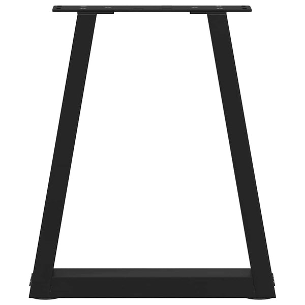 Schwarze V-Form Couchtischbeine, 2er Set
