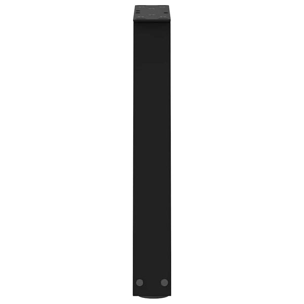 Schwarze V-Form Couchtischbeine, 2er Set