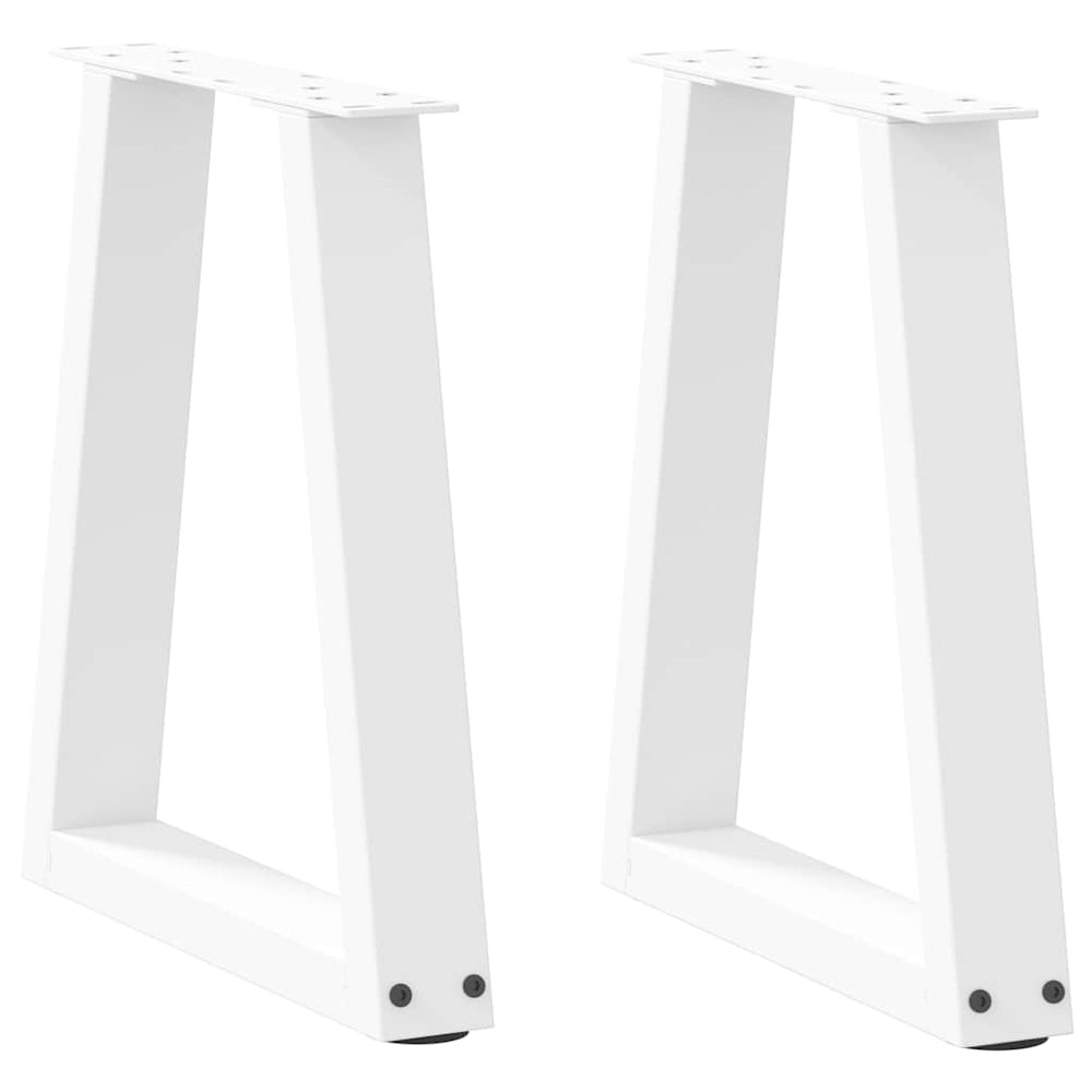 Weiße V-Form Couchtischbeine, 2er Set