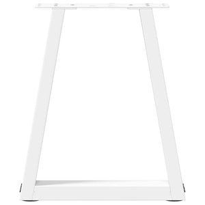 Weiße V-Form Couchtischbeine, 2er Set