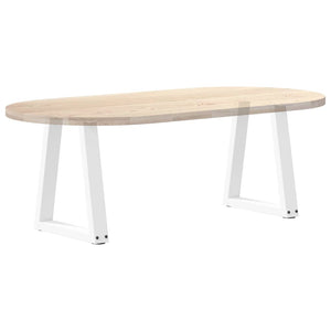 Weiße V-Form Couchtischbeine, 2er Set