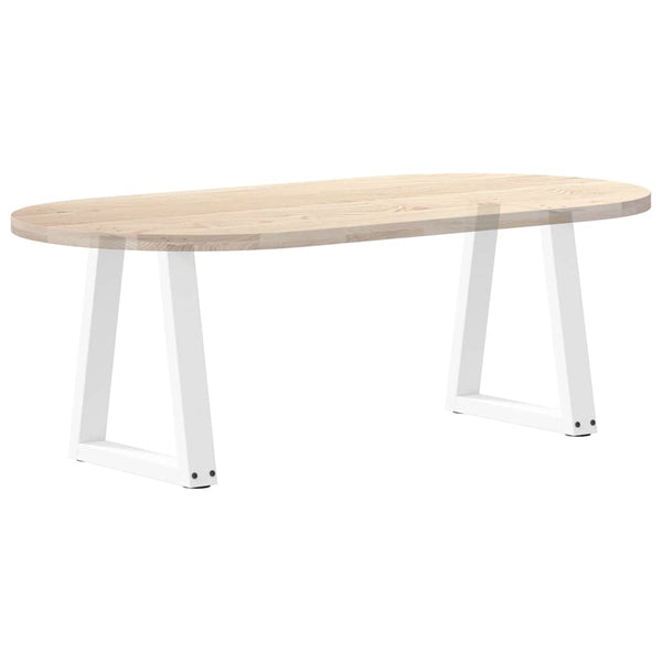 Weiße V-Form Couchtischbeine, 2er Set