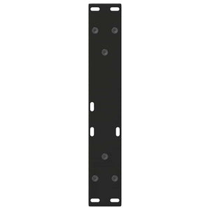 V-Form Couchtischbeine Schwarz Stahl, 2er-Set