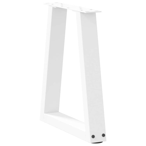 Weiße V-Form Couchtischbeine, 38 cm, 2er Set