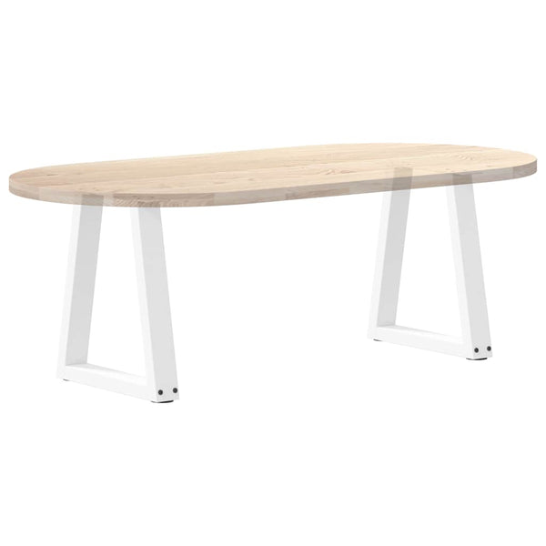 Weiße V-Form Couchtischbeine, 38 cm, 2er Set