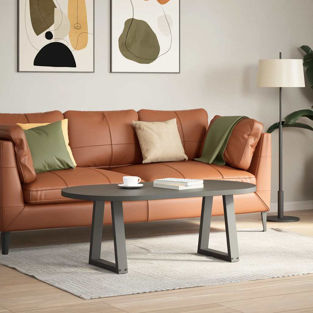 Couchtischbeine V-Form Anthrazit, 2er-Set