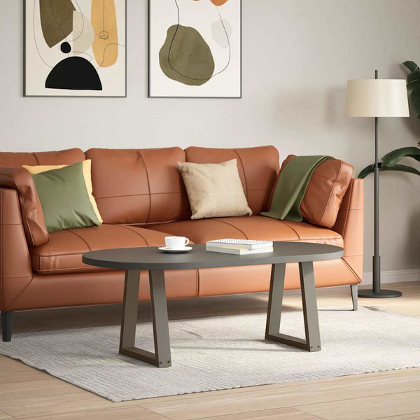 V-Form Couchtischbeine, 38 cm Stahl
