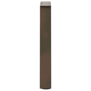 V-Form Couchtischbeine, 38 cm Stahl