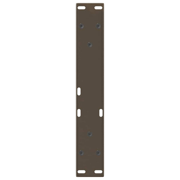 V-Form Couchtischbeine, 38 cm Stahl