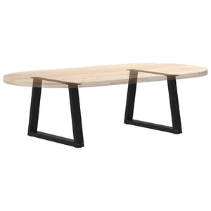 V-Form Couchtischbeine, Schwarz, 50 cm, 2er-Set