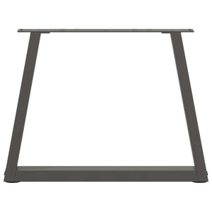 Couchtischbeine V-Form Anthrazit 50cm