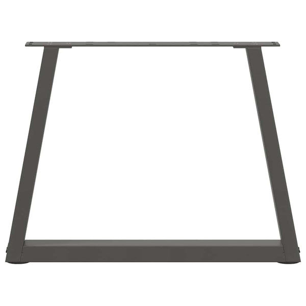 Couchtischbeine V-Form Anthrazit 50cm