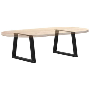 Couchtischbeine V-Form Schwarz 60cm Stahl