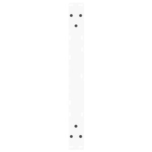 V-Form Couchtischbeine, 60 cm, Weiß, 2er-Set