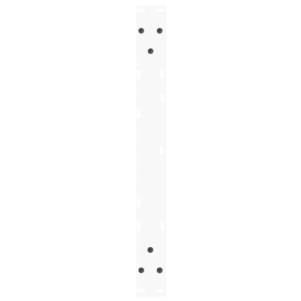 V-Form Couchtischbeine, 60 cm, Weiß, 2er-Set