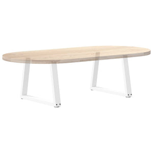 V-Form Couchtischbeine, 60 cm, Weiß, 2er-Set