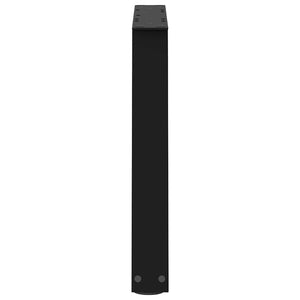 Couchtischbeine V-Form Schwarz, 2er-Set