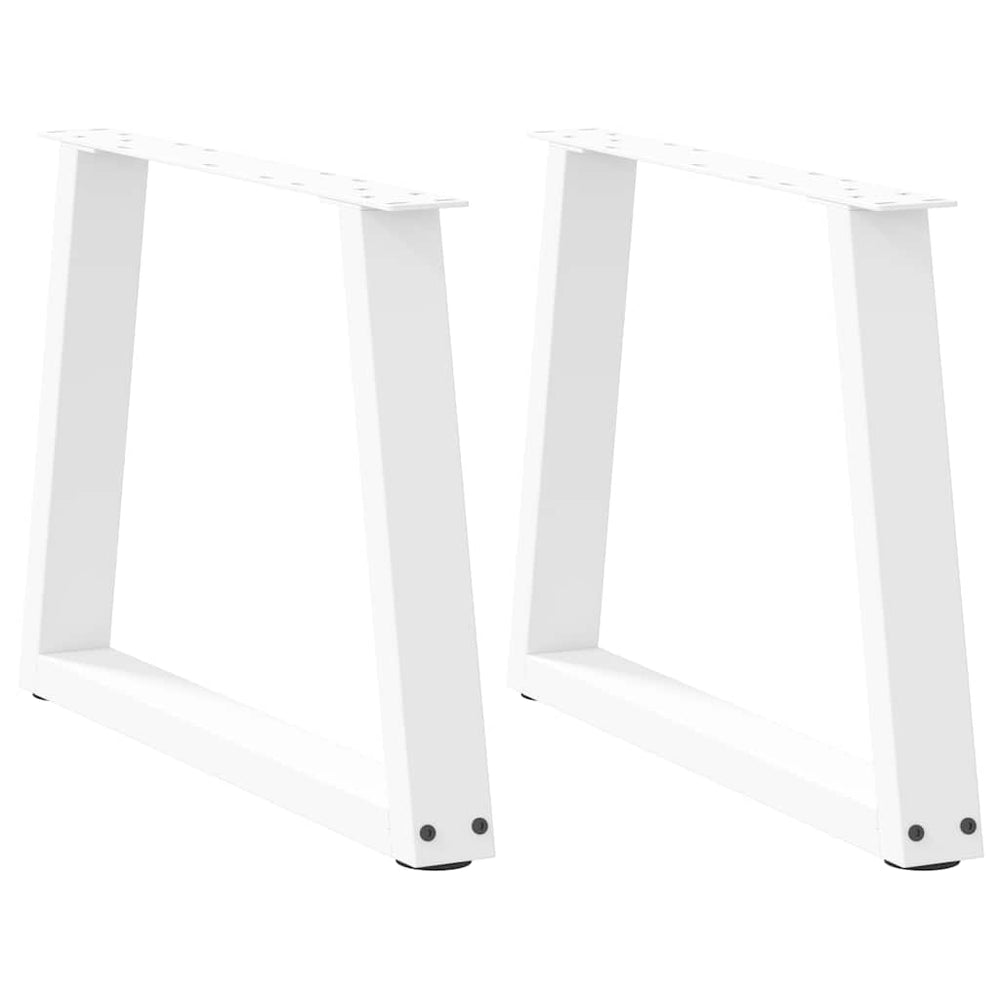 Weiße V-Form Couchtischbeine, 70 cm, 2er Set