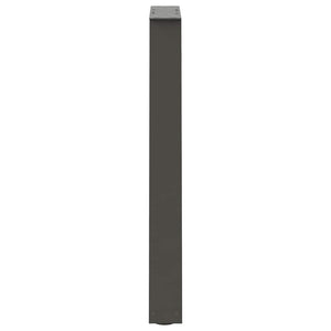 V-Form Tischbeine, 2er Set, Anthrazit