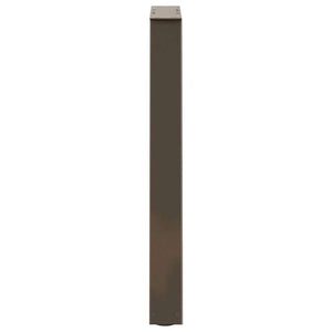 V-Form Tischbeine aus Stahl, 60 cm, 2er-Set