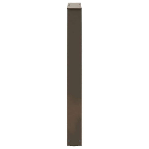 V-Form Tischbeine aus Stahl, 60 cm, 2er-Set
