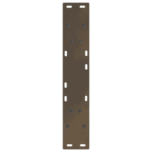 V-Form Tischbeine aus Stahl, 60 cm, 2er-Set