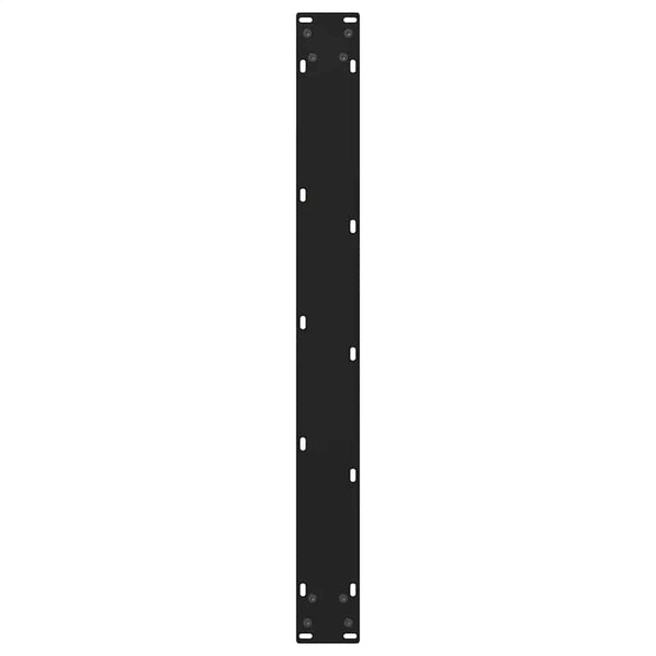 V-Form Tischbeine, Schwarz, 80 cm, 2er-Set