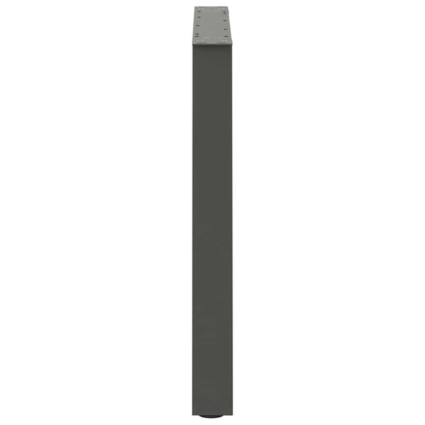 V-Form Tischbeine, Anthrazit, 80x72 cm, 2er Set