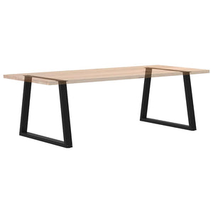 V-Form Tischbeine, Schwarz, 90cm, 2er Set