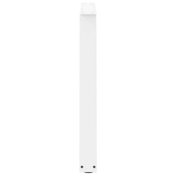 V-Form Tischbeine, 90 cm, Weiß, 2er Set