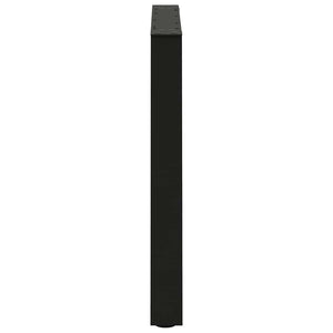 Esstischbeine V-Form, 70 cm, Schwarz, 3er-Set