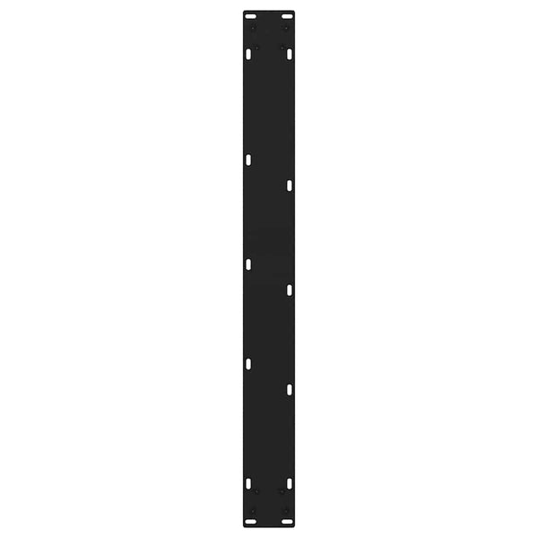 Esstischbeine V-Form, 70 cm, Schwarz, 3er-Set