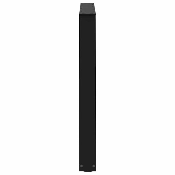 Esstischbeine V-Form, 100 cm, Schwarz, 3er-Set
