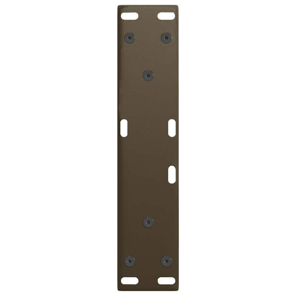 V-Form Couchtischbeine, Stahl Natur, 2er-Set