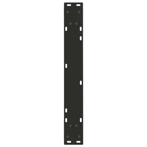 Esstischbeine V-Form Schwarz, 2er Set