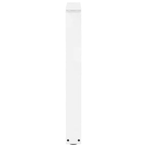 V-Form Tischbeine, 60 cm, Weiß, 2er-Set