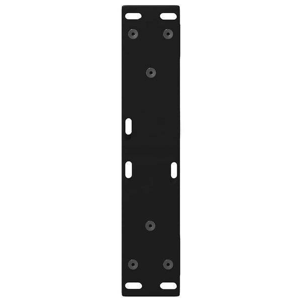 Schwarze Couchtischbeine, 30 cm, 2er-Set