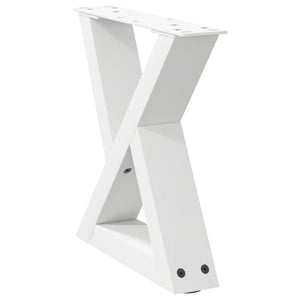 Weiße Couchtischbeine, 30 cm, 2er-Set