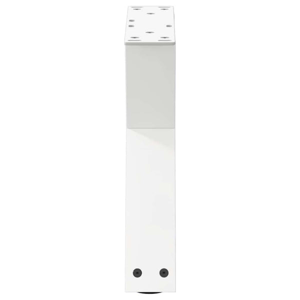 Weiße Couchtischbeine, 30 cm, 2er-Set