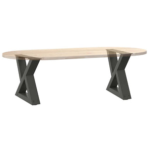 Couchtischbeine Anthrazit, 2er Set