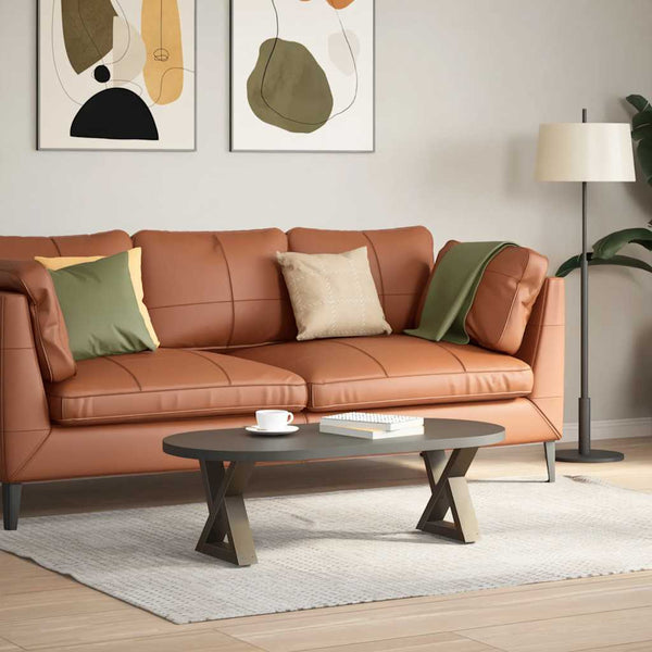 Couchtischbeine aus Stahl, 2er-Set