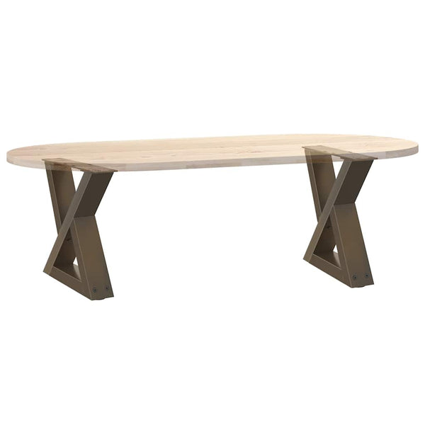 Couchtischbeine aus Stahl, 2er-Set