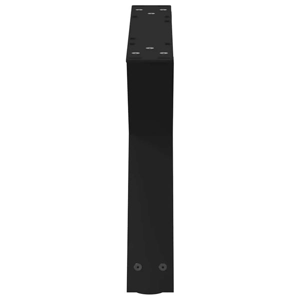 Couchtischbeine Schwarz 50cm, 2er Set
