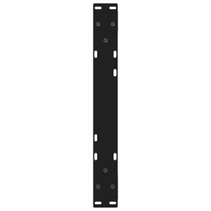 Couchtischbeine Schwarz 50cm, 2er Set