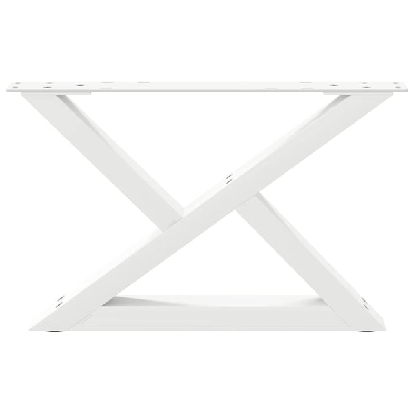 Couchtischbeine Weiß 60cm, 2er Set