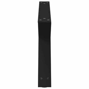 Couchtischbeine, 2er Set, Schwarz, 70 cm