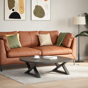 Couchtischbeine Anthrazit 70 cm, 2er-Set