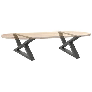 Couchtischbeine Anthrazit 70 cm, 2er-Set
